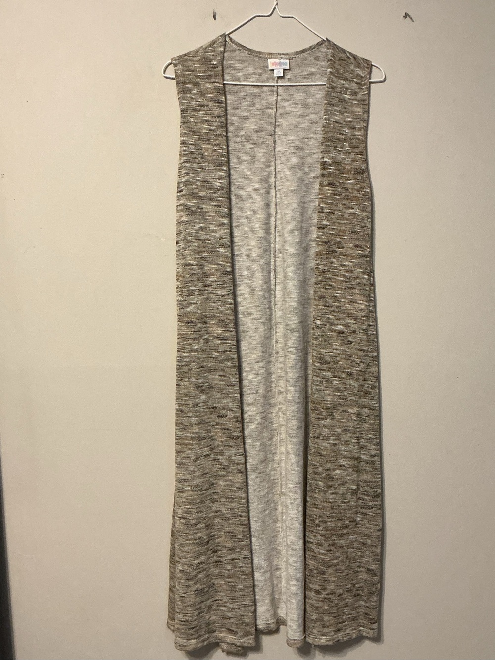 LuLaRoe Neutral Tones Open Cardigan